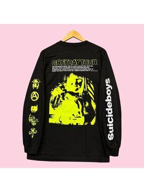 G59 Records x The Suicideboys Greyday Tour Hip-Hop LS Tee L